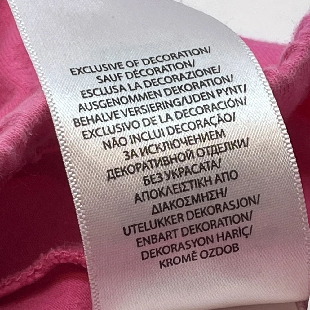 Ralph Lauren Baby Girls Classic Leggings Bright Pink Blue Pony Logo Size 18M